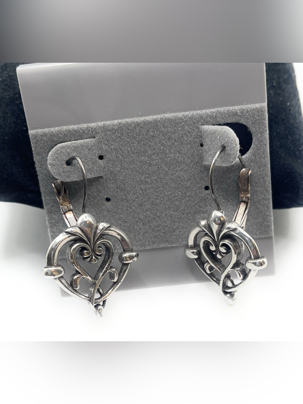 Brighton Scrolled Heart Earrings - 1220
